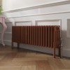 Bern 300 x 1010mm Traditional Metallic Bronze Horizontal Four Column Radiator