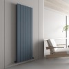 Carisa Nemo Double 1800 x 565mm Anthracite Designer Aluminium Radiator