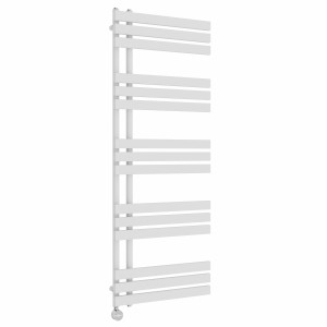 Koli 1600 x 600mm White Thermostatic Touch Control Electric Heated Towel Rail