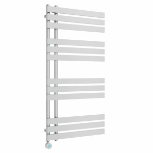 Koli 1200 x 600mm Chrome Thermostatic Touch Control Electric Heated Towel Rail