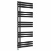 Koli 1600 x 600mm Black Thermostatic Touch Control Wifi Electric Heated Towel Rail
