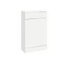 Imperio Verona - Bathroom Back to Wall WC Toilet Unit 500mm - Matt White