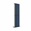 Lulea 1600 x 410mm Sapphire Blue Single Flat Panel Vertical Designer Radiator