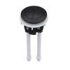Matt Black Cistern Push Button HWD X 160/48/48mm