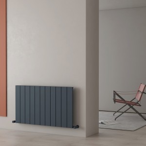 Carisa Nemo 600 x 1040mm Anthracite Designer Aluminium Radiator