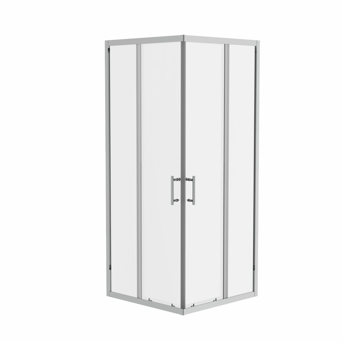 Ennerdale - 800 x 800mm Corner Entry Shower Enclosure - Chrome