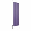 Karlstad 1800 x 546mm Elegant Purple Double Flat Panel Vertical Designer Radiator
