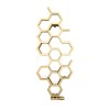 Terma Hex Designer Radiator 1220 x 486 - Brass
