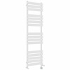 Juva 1600 x 450mm White Flat Panel Thermostatic Touch Control Electric Heated Towel Rail