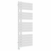 Kristiansund 1380 x 500mm White Thermostatic Touch Control Wifi Electric Heated Towel Rail