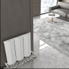 Carisa Nixie 600 x 625mm White Designer Aluminium Radiator