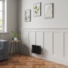 Bern 300 x 425mm Black Triple Column Horizontal Traditional Radiator
