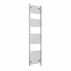 Bergen 1800 x 500mm Straight Chrome Thermostatic Wifi Control Electric Heated Towel Rail