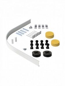 Essentials Quadrant & Offset Quadrant Shower Tray Riser Kit & Panels - Up to 1200mm