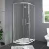 Aquariss 1200 x 900mm Offset Left Hand Quadrant Shower Enclosure - FREE Shower Tray & Waste