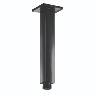 Beauly Square Ceiling Mounted Shower Arm Matt Black