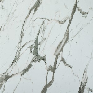 Showerwall Waterproof Wall Panel MDF Square Edge - 2440 x 1200mm - Bianco Carrara 