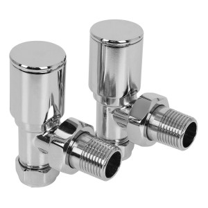 15mm Pair of Designer Angled Radiator Valves
