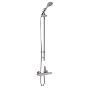 Della Thermostatic Cool Touch Shower Valve & Slide Rail Kit
