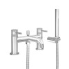 Eden Modern Bath Shower Mixer Tap with Hand Shower Chrome