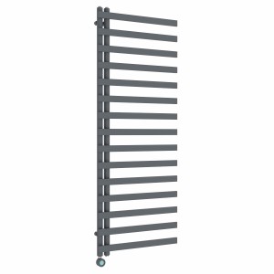 Kemi 1600 x 600mm Anthracite Thermostatic Touch Control Wifi Electric Heated Towel Rail