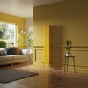 Lulea 1600 x 270mm Zinc Yellow Double Vertical Flat Panel Designer Radiator