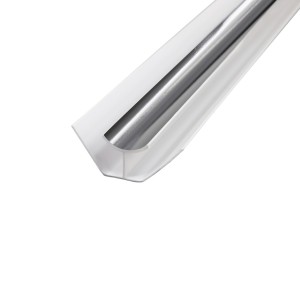 Murar - 5mm PVC Internal Corner Trim - Silver