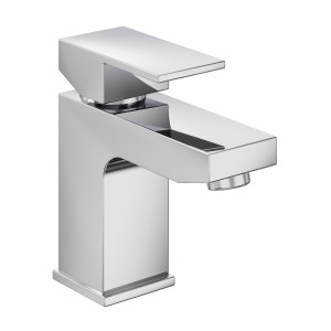 Alban Modern Mono Basin Mixer Tap - Chrome