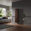 Lulea 1600 x 410mm Black Copper Double Vertical Flat Panel Designer Radiator