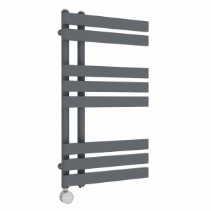 Koli Thermostatic Touch Control Electric Heated Towel Rail - Choice of Size & Colour