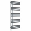 Koli 1600 x 600mm Anthracite Thermostatic Touch Control Wifi Electric Heated Towel Rail