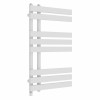 Koli 800 x 450mm White Simple Electric Heated Towel Rail