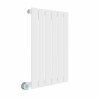 Karlstad 600 x 410mm White Horizontal Flat Panel Wifi Electric Radiator - 600W