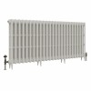 Classic  745 x 1584mm Porcelain White Triple Column Cast Iron Radiator - 25 Sections
