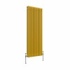Bern 1500 x 560mm Zinc Yellow Triple Vertical Column Radiator