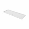 Essentials Anti-Slip 1800 x 760mm Rectangle Stone Shower Tray White