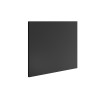 Calm Matt Black 700mm Wooden Shower Bath End Panel