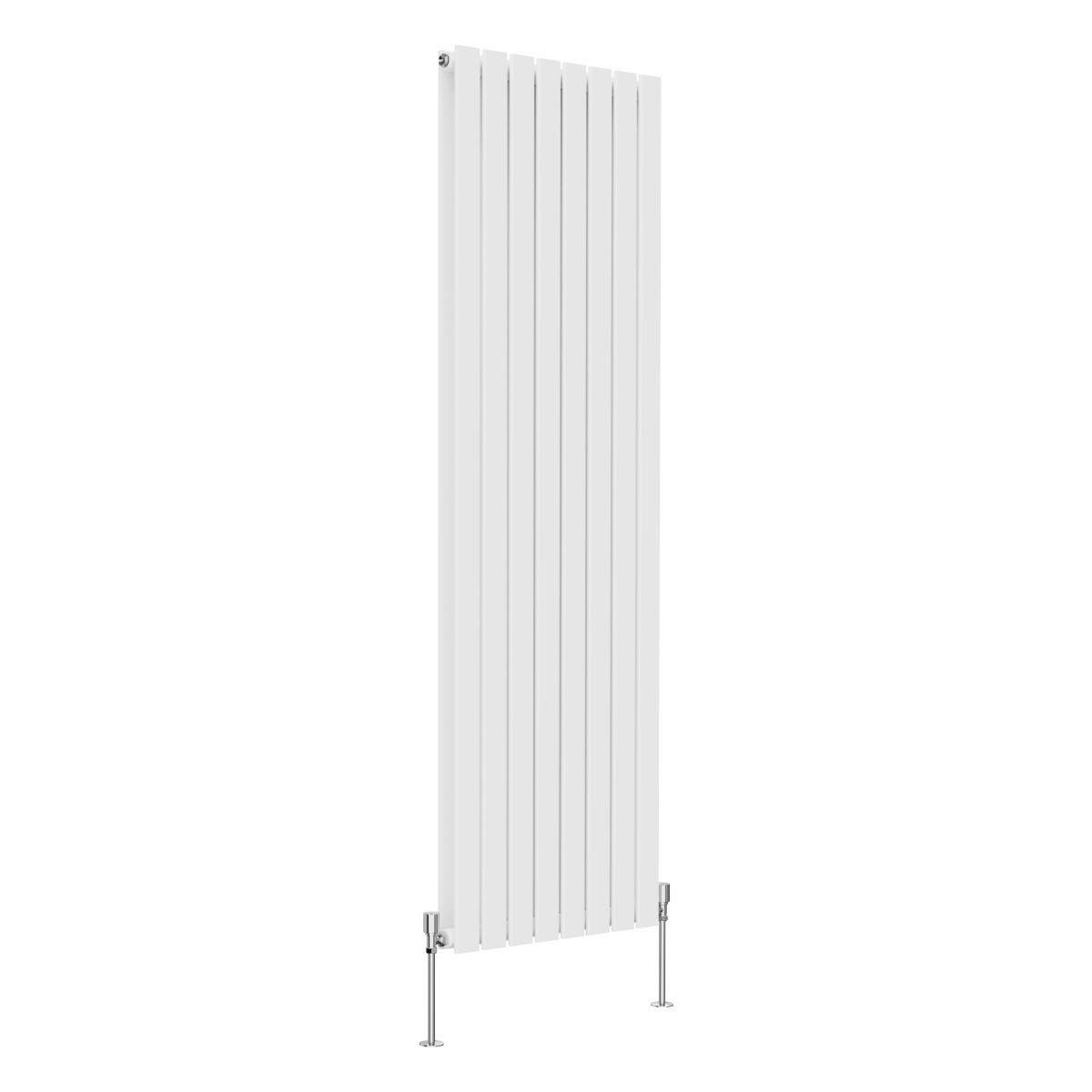 Karlstad 1800 x 546mm White Double Vertical Flat Panel Designer Radiator