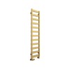 Terma  Vivo 1390 x 300mm Heated Towel Rail - Brass