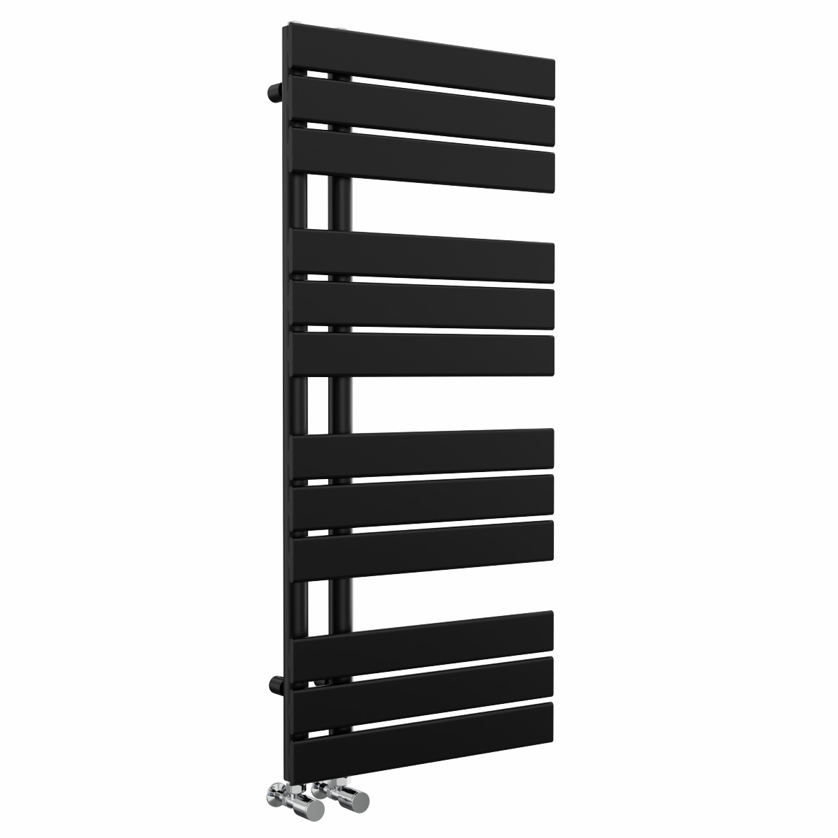 Kristiansund 1126 x 500mm Designer Towel Rail - Black