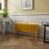 Bern 300 x 1010mm Zinc Yellow Four Column Horizontal Traditional Radiator