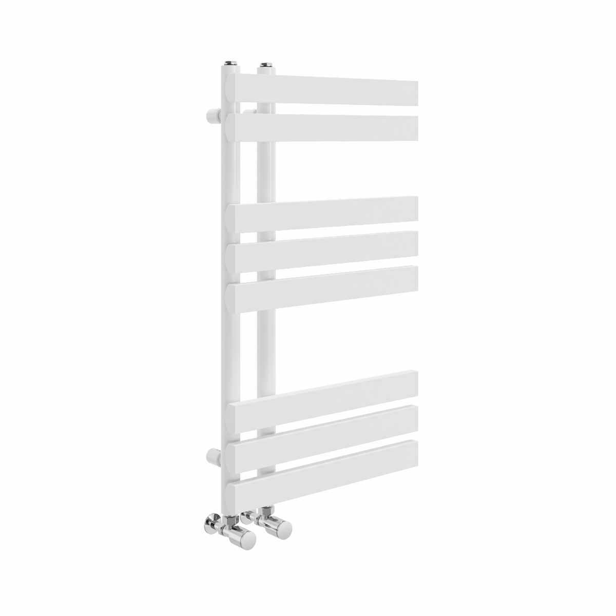Koli 800 x 450 Designer Towel Rail - White