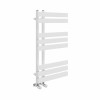 Koli 800 x 450 Designer Towel Rail - White