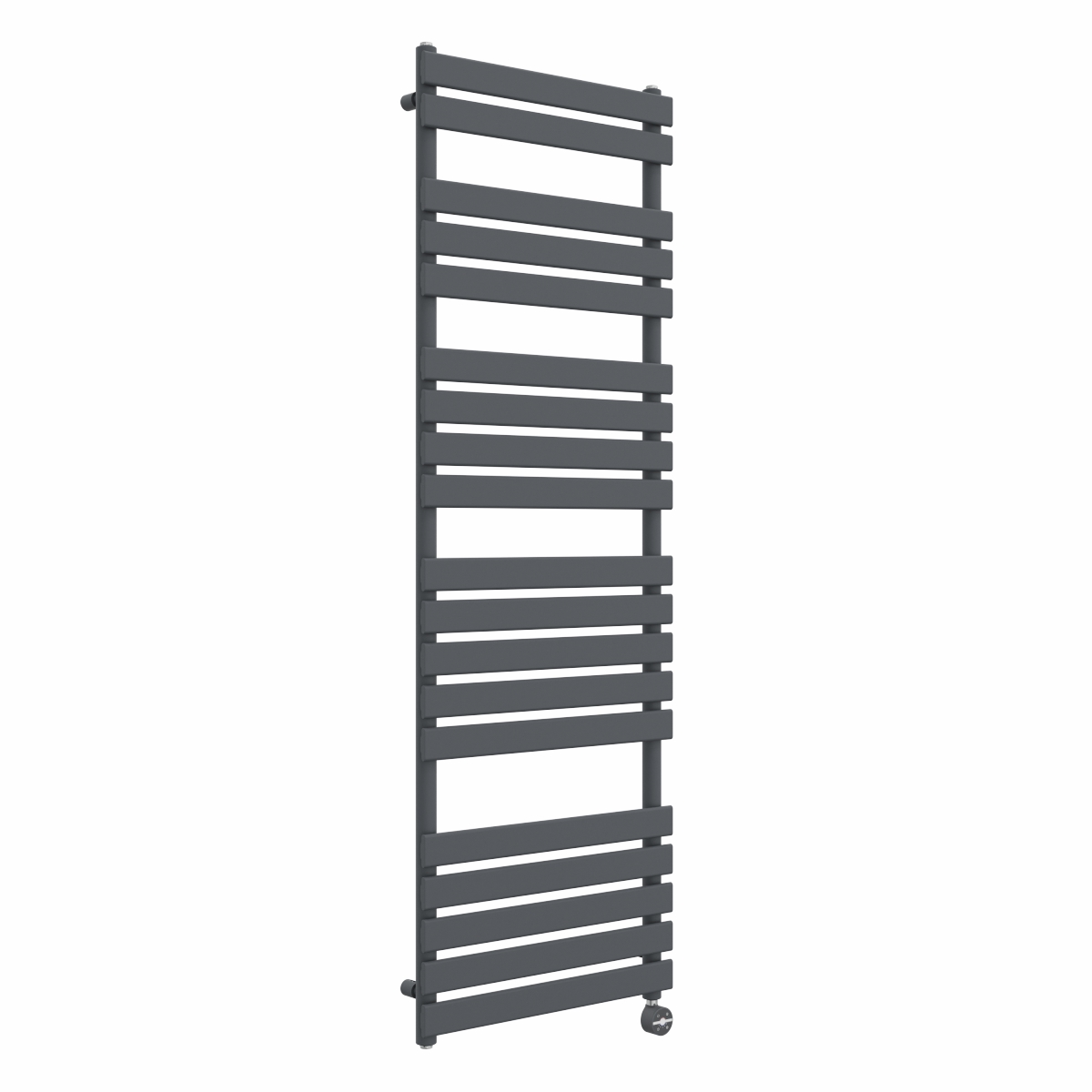 Juva 1800 x 600mm Sand Grey Flat Panel Thermostatic Touch Control Electric Heated Towel Rail