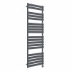 Juva 1800 x 600mm Sand Grey Flat Panel Thermostatic Touch Control Electric Heated Towel Rail