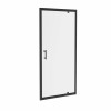Ennerdale - 1000mm Pivot Shower Door - Black