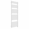 Juva 1800 x 600mm White Flat Panel Simple Electric Heated Towel Rail