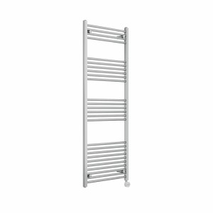 Bergen 1600 x 600mm Straight Chrome Thermostatic Touch Control Electric Heated Towel Rail