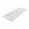 Terra - 1800x700mm Slate Effect Rectangle Shower Tray White