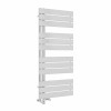 Kristiansund 1126 x 500mm Dual Fuel Chrome Simple Electric Heated Towel Rail
